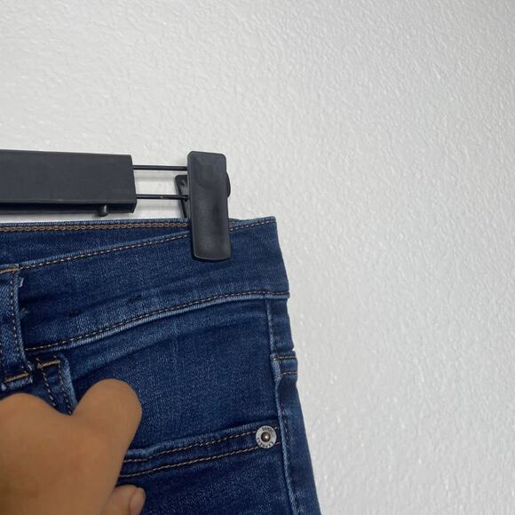 Express Womens Jeans Size 4 Perfect Ankle Legging High Rise Denim Blue - Picture 15 of 16